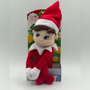 The Elf On The Shelf Christmas Plushee Pals Toy Doll Boy Light Skin Blue Eyes